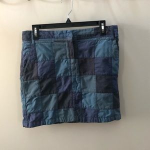 Loft patchwork skirt